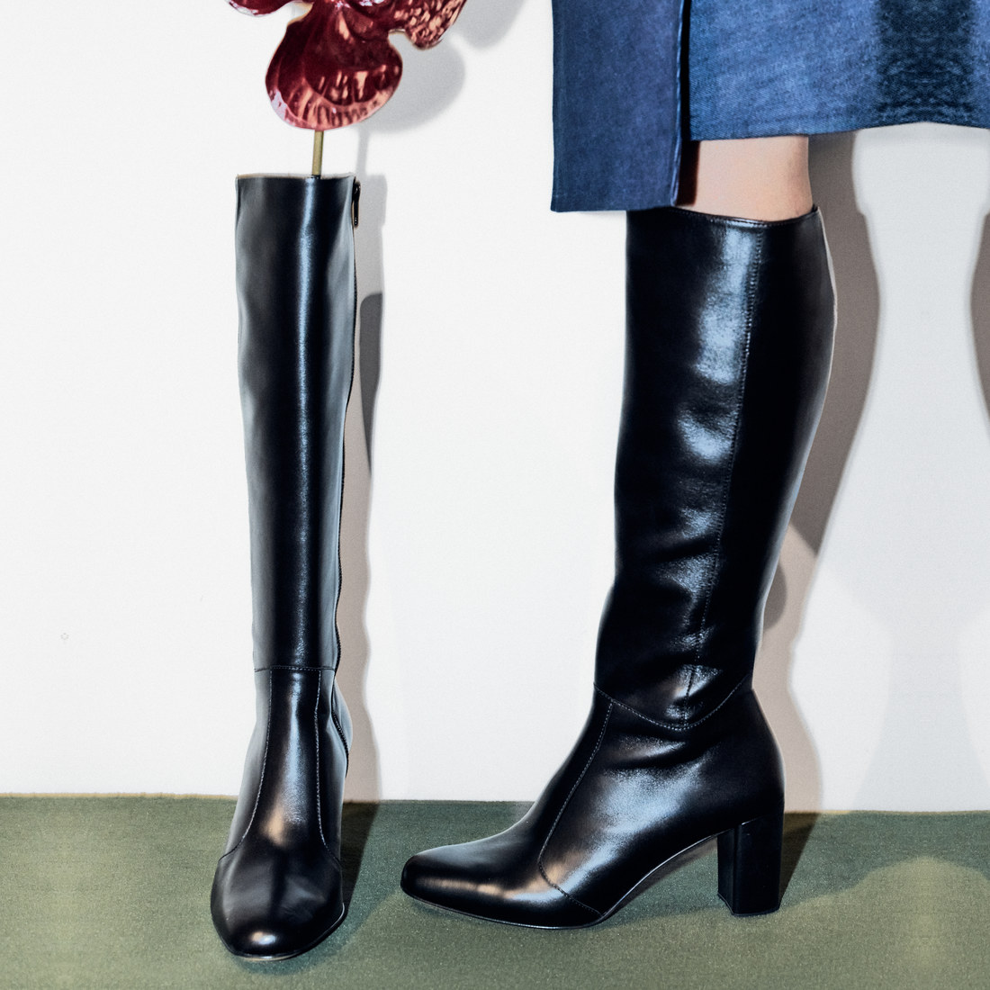 Bottes noires 58m